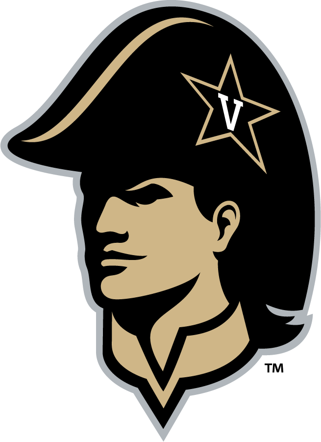 Vanderbilt Commodores 2012-2022 Mascot Logo t shirts iron on transfers
